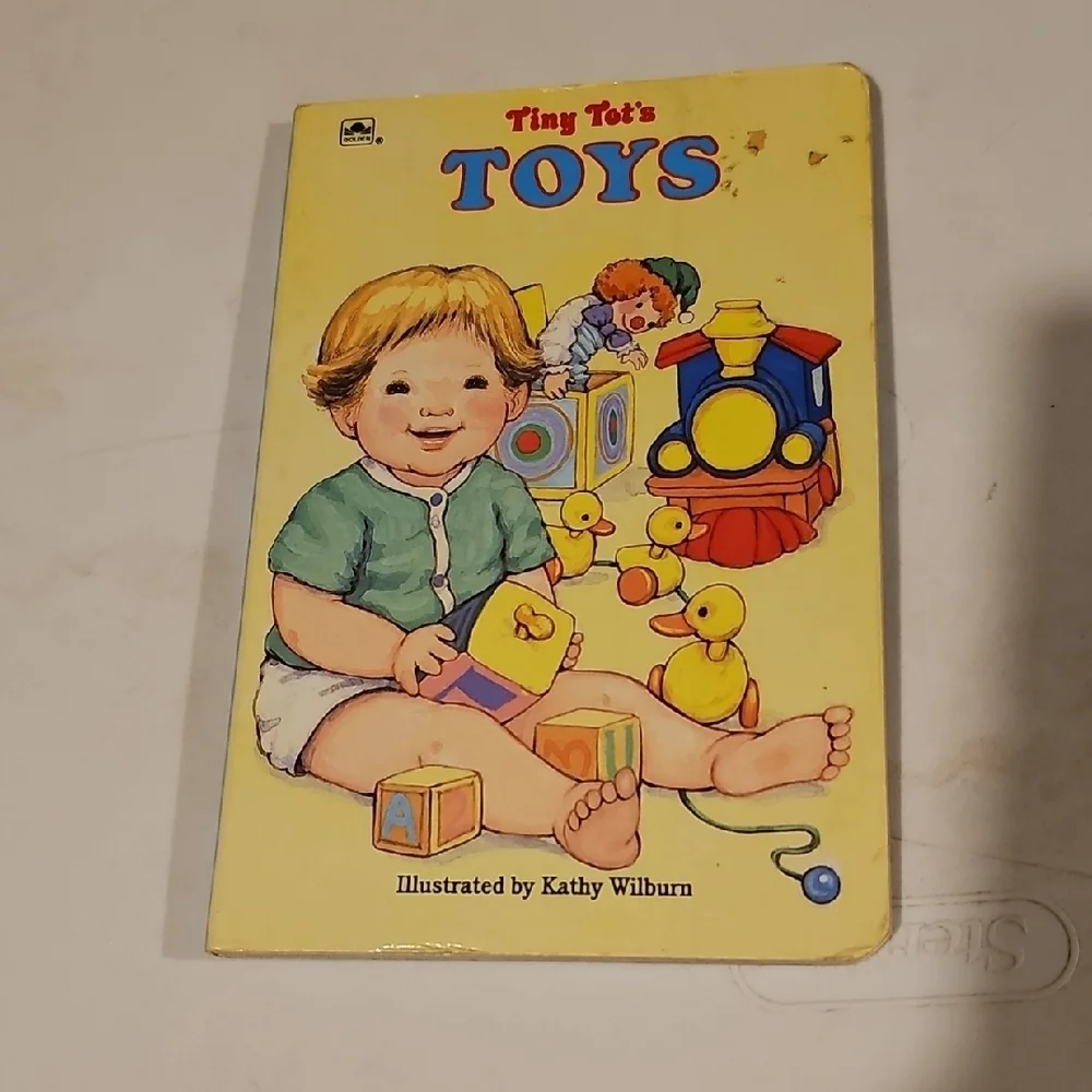 Tiny Tot's Toys Learning Book - Yellow Cover